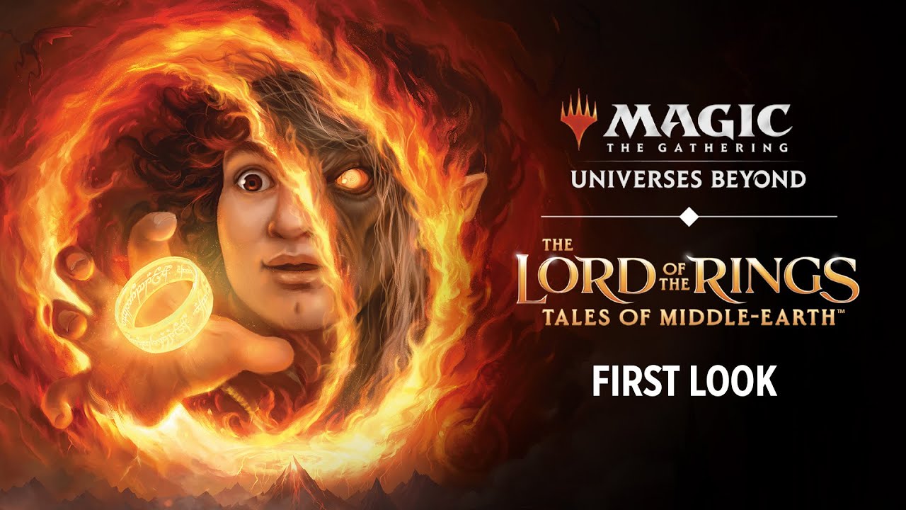 MTG Lord of the Rings cards reveal Sauron, Frodo, and Gollum