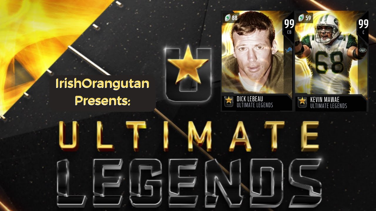 Dick LeBeau, Kevin Mawae, & Tedy Bruchsi in Ultimate Legends Recap in Madden 19 Ultimate Team!