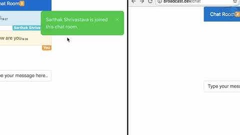 1Real Time Chat With Laravel Broadcast, Pusher and Vuejs   Introduction #1