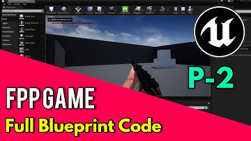 FPP Game in Unreal Engine in Full Blueprint Code Shooting Animal & Aim System make & etc  Fpp Game