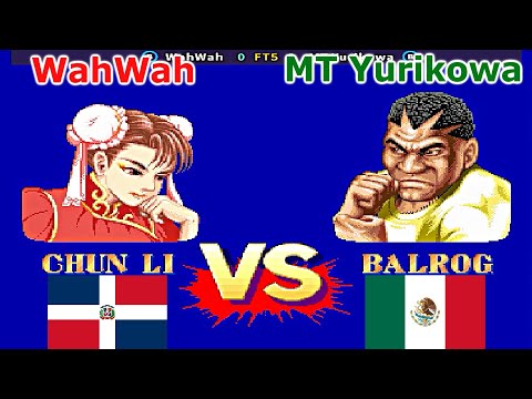 Street Fighter II': Champion Edition - WahWah vs MT Yurikowa FT5