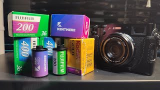 Fujifilm X100VI using film simulation recipes menu set up