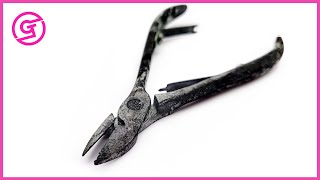 Restoration of cuticle clippers / Making the perfect tool for manicure.