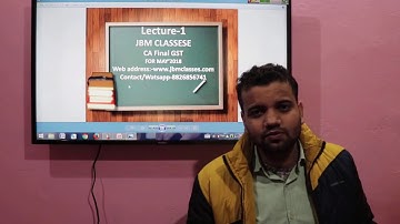 01 Chapter 1 Introduction of GST for CA FINAL GST MAY 2018 FREE OF COST