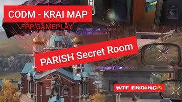 WTF ENDING - CODM KRAI MAP - PARISH SECRET ROOM -  Battle Royale FPP Gameplay - No Commentary