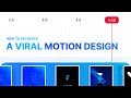 Recreate a Viral Motion Design Without After Effects 🎨