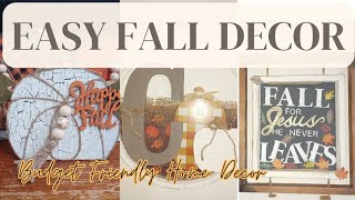 EASY & BEAUTIFUL FALL HOME DECOR DIYS CRAFTS