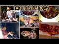 CARNE DE PORCO CAIPIRA|PREPARANDO LINGUIÇA|CARNE DE LATA E BACON