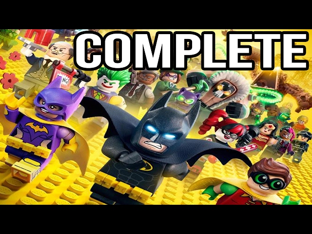 The LEGO Batman Movie - Full Game Walkthrough 