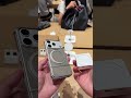 iPhone 17 Pro Max Walnut Wood Sliding Magnetic Case – Premium & Unique