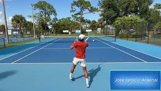 Jose Ignacio Argenal Tennis Recruiting Video - Fall 2026