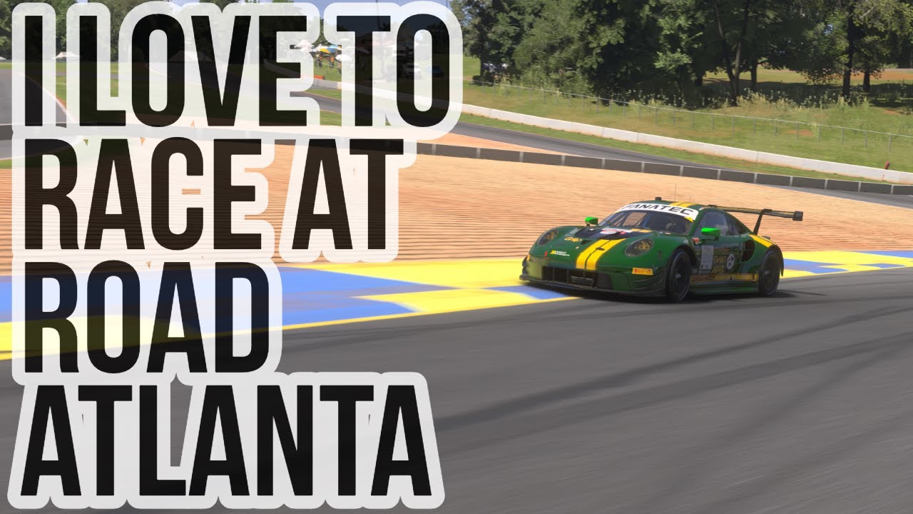 I love racing at Road Atlanta | Forza Motorsport Online - YouTube