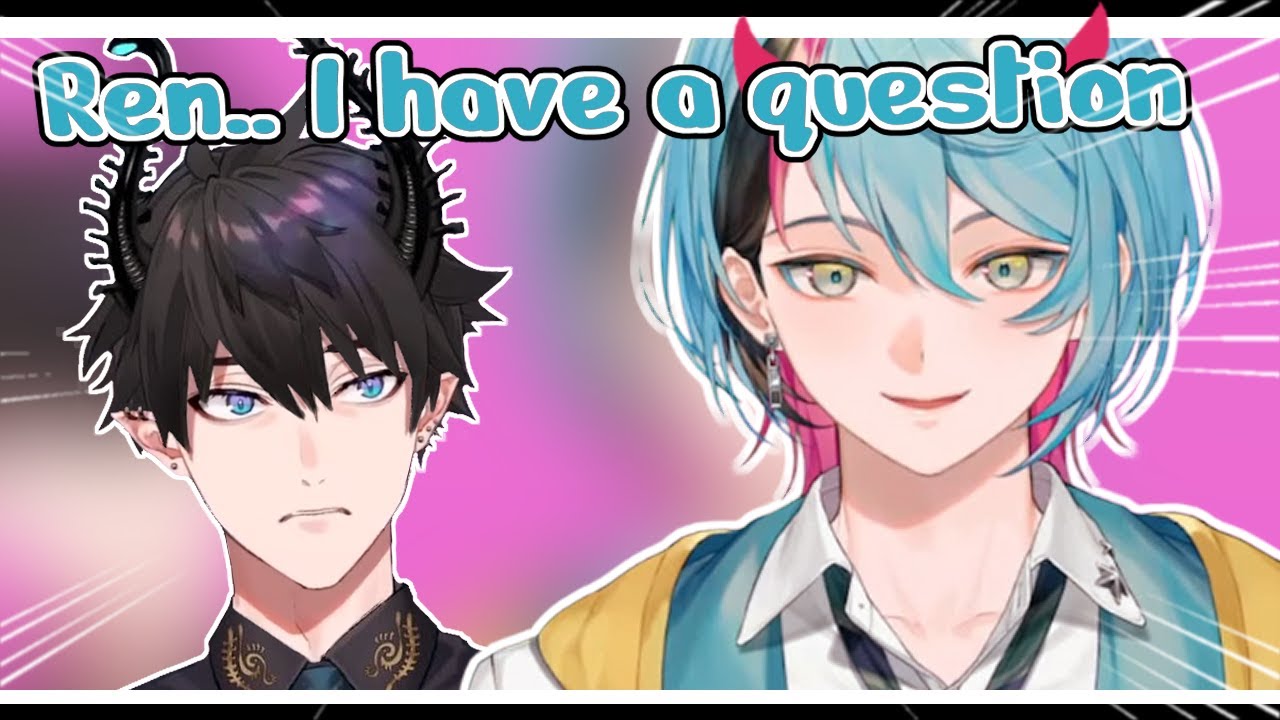 Кё допрашивает Рена о пикантном клипе, который он видел [NIJISANJI EN]