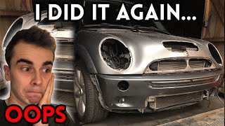 I Am The Worst Paint Matcher In The World - MINI R53 Damage Repair