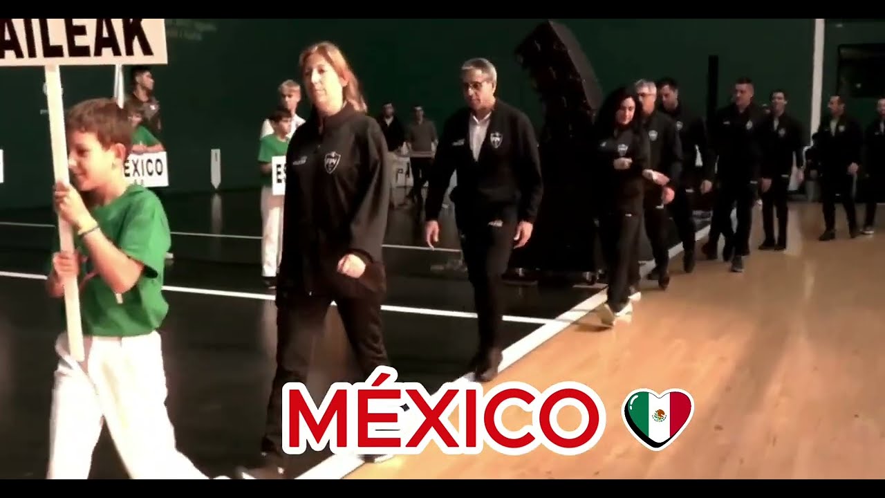 México. Selección de Pelota. XI Campeonato del Mundo. 2024. Pamplona