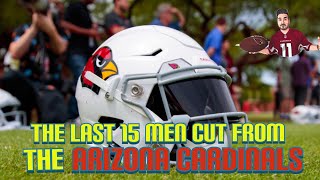 Everyone had such high hopes for the final 53 man roster arizona
cardinals. that is not exactly information we got but did get who was
th...