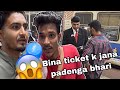 Without tickets nagpur to bombay  tt se dar ka mahol 