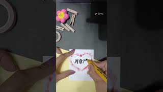 Mothers Day Mini Card Crafty Craft Art