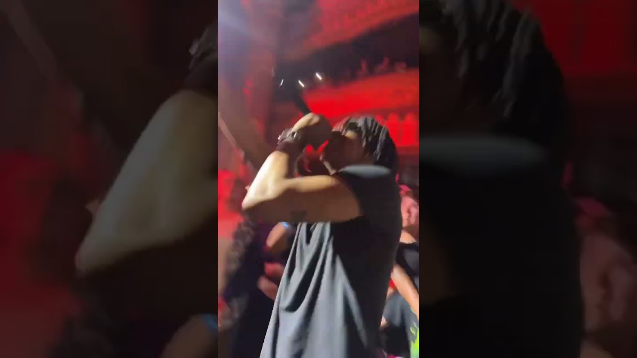 Dc the Don splitting the pit. Live Chicago 2023 Tour w $not, Night lovell, Eem Tripplin