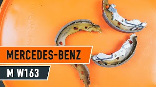 Zelf Handremschoen set monteren video-instructie op MERCEDES-BENZ M-CLASS