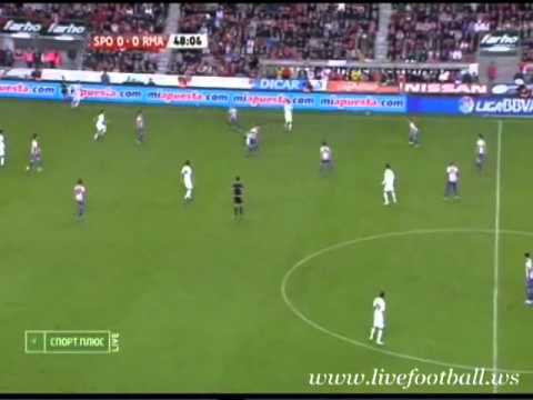 MANO BLANCA - SPORTING DE GIJON 0 REAL MADRID 1.avi