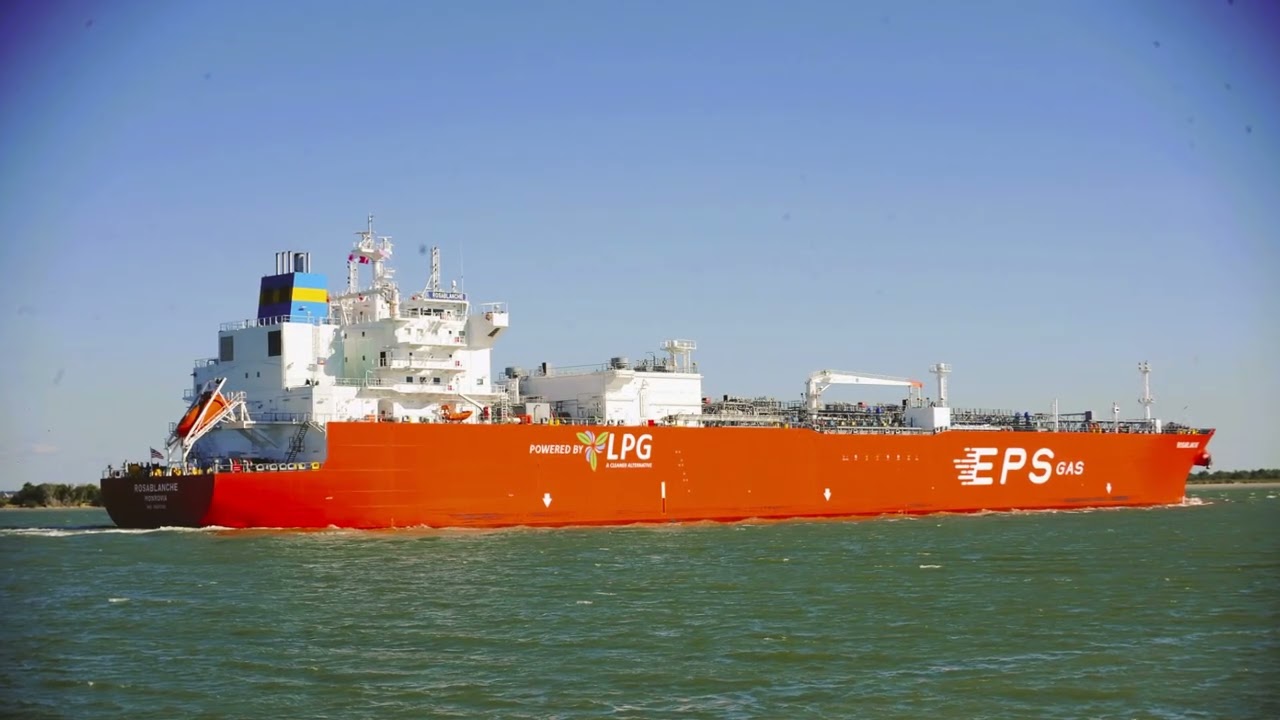 55,593 DWT Liberian flagged LPG Tanker ROSABLANCHE