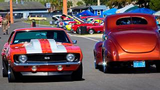 Classic car show {NSRA Southeast Nationals} Tampa Florida hot rods street rods old cars & trucks