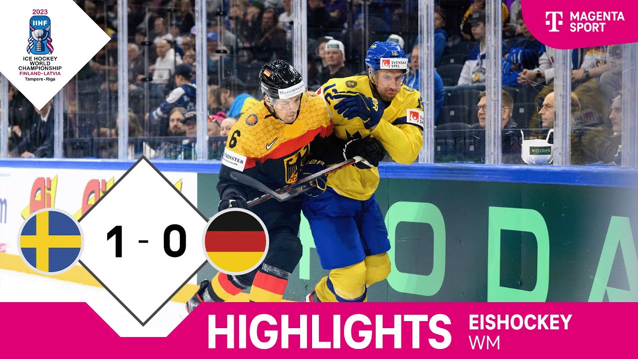 Schweden - Deutschland Highlights IIHF Eishockey-WM 2023