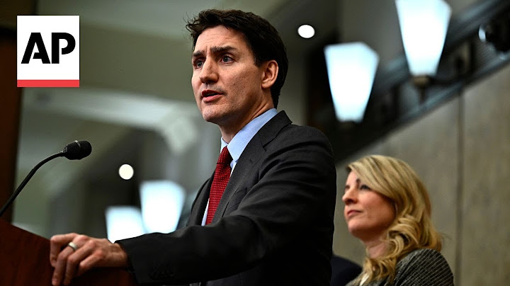 Trudeau says Canada will place 25% tariffs on US imports in retaliation for Trump tariffs