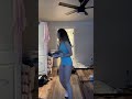 Routines 💝 trying new looks at home👗☺️