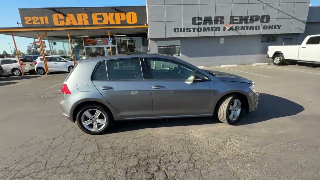 2017 Volkswagen Golf TSI Wolfsburg Edition Hatchback Sedan 4D