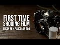 NIKON FE + FUJICOLOR 200 | First Time Shooting Film #001