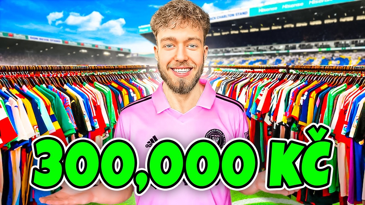 Moje Sbírka Fotbalových Dresů! 😳