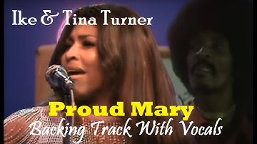Thumbnail of Ike & Tina Turner - Proud Mary Live - Backing Track With Vocals -  To Study For Free