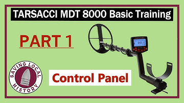 Tarsacci MDT 8000 Basic Training [Part 1] - Control Panel - Buttons & Display