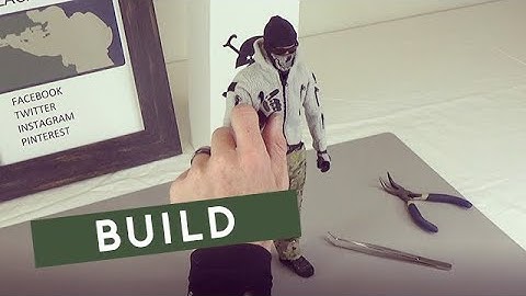 Building the 1/6 scale February Raffle action figure - Part 1