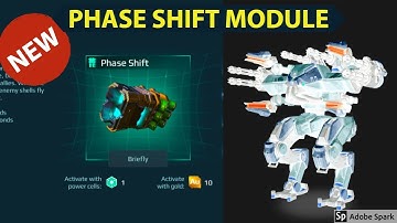 New Phase Shift Module - War Robots  Test Server Gameplay