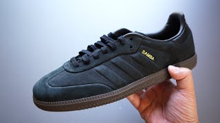 adidas｜アディダス｜SAMBA  (CBLACK) ｜ Unboxing & Review | IG1237