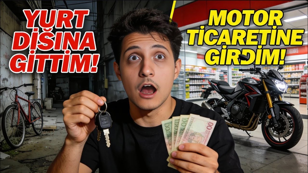 Başka Ülkede Sıfırdan Başladı MOTOR TİCARETİNE GİRDİM! | Money Simulator