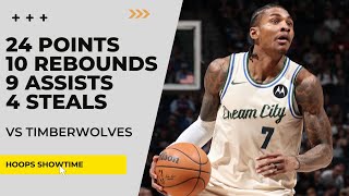 Kevin Porter Jr. 24 Points, 10 Rebs, 9 Assists, 4 Steals vs Timberwolves I 25-26 NBA Season