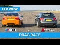 BMW E92 M3 GTS vs Audi RS4 B7 - DRAG RACE, ROLLING RACE & REVIEW