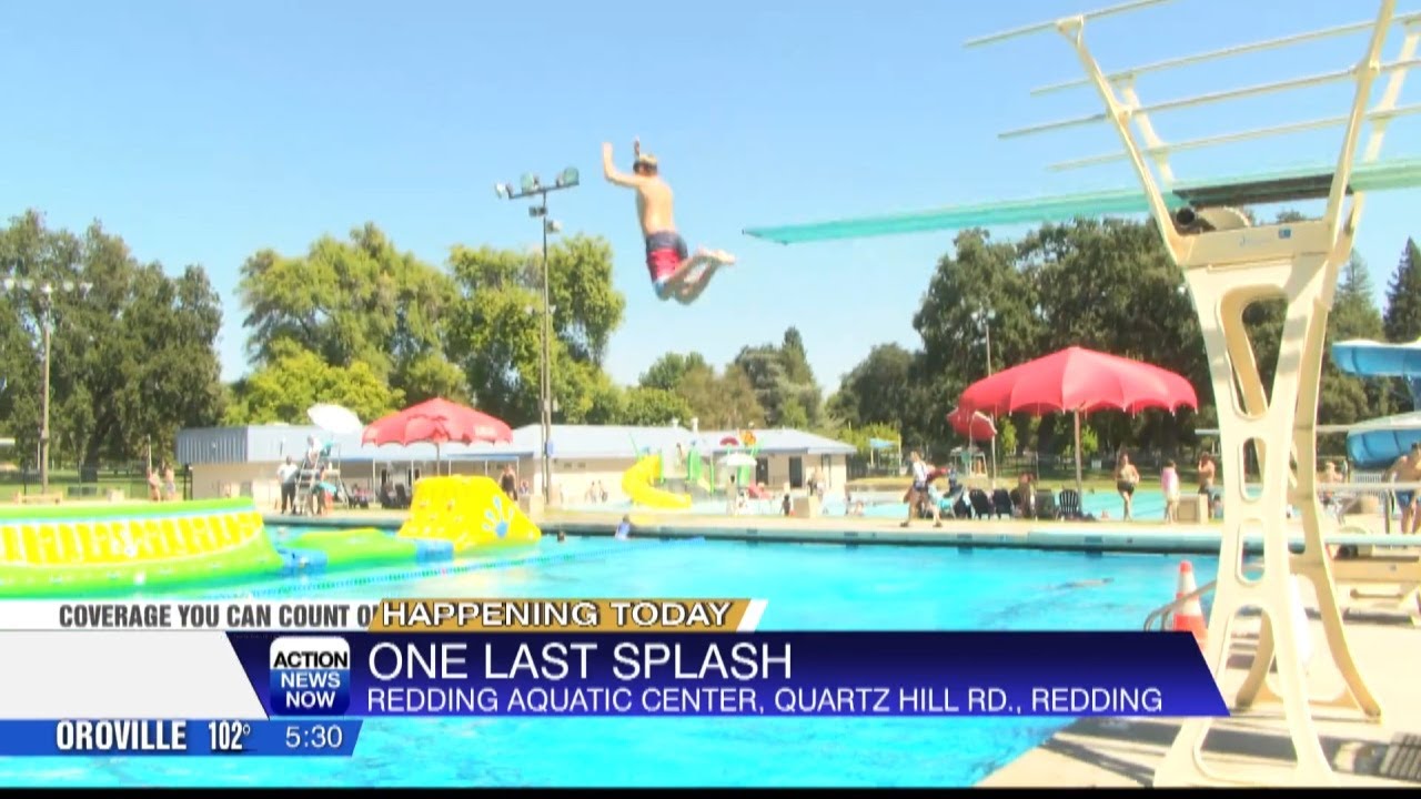 Redding Aquatic Center ends summer with games and community spirit