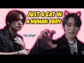 Lee know is a cat stuck in a human body