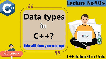 8.  Data types in C++ |Built-in, Derived & user define  |C++ course for beginner #TheCodingVault
