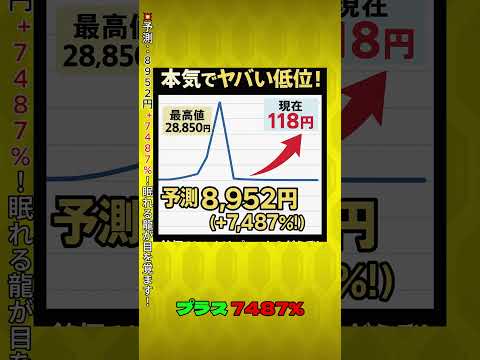 📈今この株を知らないと…10年後後悔する!?🔥#株式投資 #日本株 #低位株 #爆益銘柄 #40代投資 #50代資産形成 #初心者向け投資 #テンバガー候補  #YouTube投資
