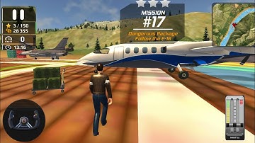 Airplane Flight Pilot Simulator - Escorting The President - Android Gameplay