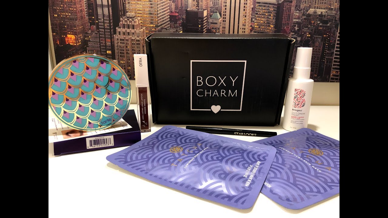 Распаковка BOXY CHARM, Январь 2019/Unboxing Of BOXY CHARM, January 2019
