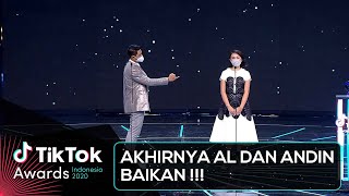 So Sweet Banget!!! AL Minta Maaf Kepada Andin | TIKTOK AWARDS INDONESIA 2020