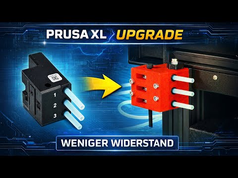 Prusa XL Side-Sensor Upgrade mit Kugellagern – Umbau Schritt für Schritt 📢