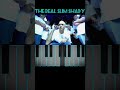 Eminem - The Real Slim Shady (Piano Tutorial) #eminem #piano #pianotutorial #music #rap #youtube #yt